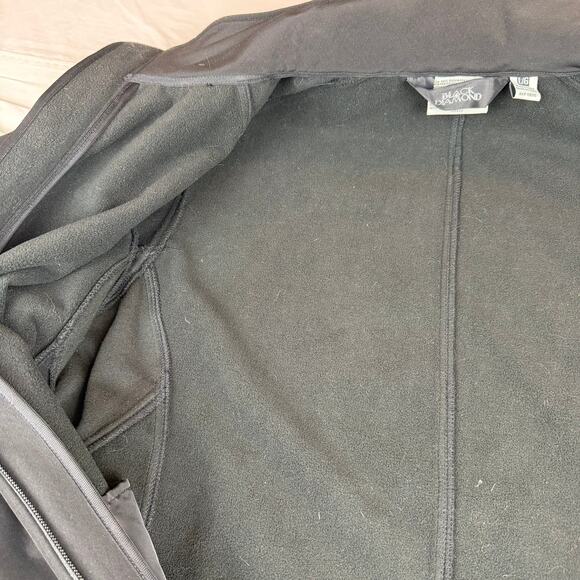 Black Diamond Softshell Jacket - Size Large - Full Zip - Picture 4 of 6